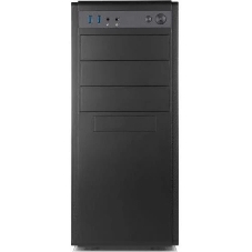 Корпус Foxline FL-886-FL500R-U32, Midi-Tower, чёрный, БП 500 Вт