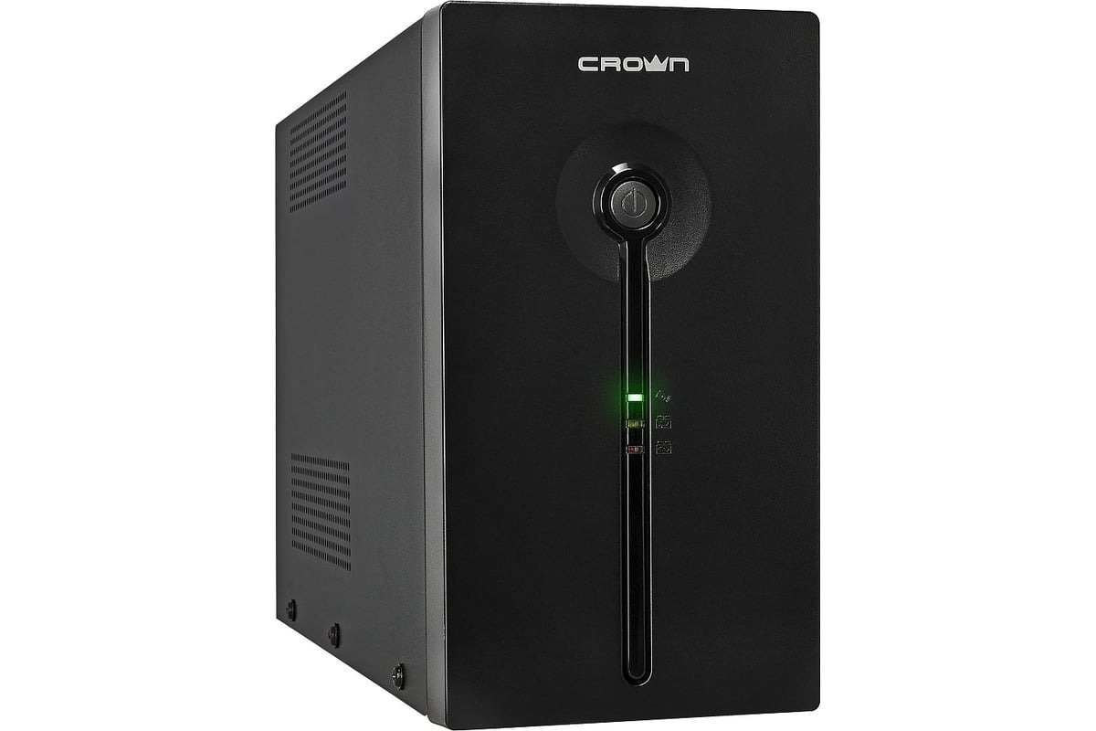 Источник бесперебойного питания Crown CMU-SP1500EURO USB/1500 ВА/900 Вт/1 х IEC 320 C13 (компьютерная), 4 х CEE 7 (евророзетка)
