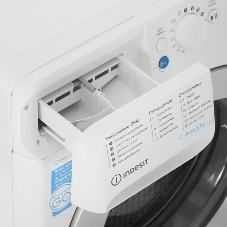 Стиральная машина Indesit BWSA 7109 WSV белый, загрузка фронтальная 7 кг, 1000 об/мин, класс: A
