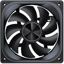 Кулер для корпуса JONSBO ZA-120BR Reverse (120x120x28мм, 4-pin PWM, ARGb, 62.4CFM, 37.3dBA, 2400RPM, черный)