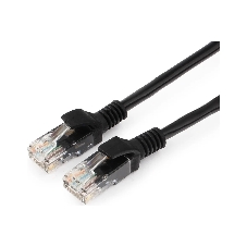 Патч-корд UTP Cablexpert PP12-30M/BK cat.5e, 30м, литой, многожильный, черный