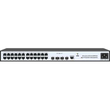 Коммутатор SNR SNR-S2982G-24TE, 24×1 Гбит/с + 4×1 Гбит/с SFP, управляемый