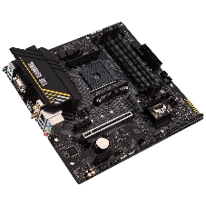 Материнская плата ASUS TUF GAMING A520M-PLUS WIFI, AM4, AMD A520, 4xDDR4, 4xSATA, 1xM.2, 1xPCIe 3.0 x16, 2xPCIe x1, 1xVGA, 1xHDMI, 1xDP, 1x 1Gb LAN, 2xUSB-A 3.2 Gen 1, 2xUSB-A 2.0, 3x3.5 мм, 7.1, mATX