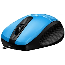 Мышь проводная Genius DX-Mini голубой, 1000 dpi, USB, кнопки - 3