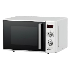 Микроволновая печь General Electronics GE-DG323W белый, 23 л, 800 Вт, переключатели - кнопки