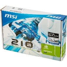 Видеокарта MSI N210-1GD3/LP NVIDIA GeForce 210 1024Mb 64 DDR3 460/800 DVIx1/CRTx1 Ret
