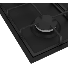 Газовая варочная поверхность Hotpoint HGMT 642 BL, независимая, черный