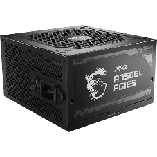 Блок питания MSI ATX 750W MAG A750GL PCIE5 Gen.5 80 PLUS gold (20+4pin) APFC 120мм fan 8xSATA Cab Manag RTL