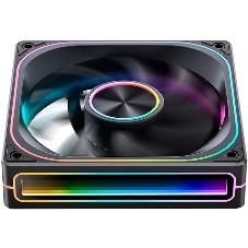 Кулер для корпуса JONSBO ZA-120BR Reverse (120x120x28мм, 4-pin PWM, ARGb, 62.4CFM, 37.3dBA, 2400RPM, черный)