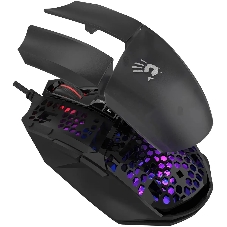 Мышь проводная A4Tech Bloody W65 Max Mini черный, 12000 dpi, USB, кнопки - 9
