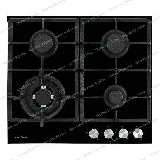 Газовая варочная панель Krona ALMA 60 BL черный