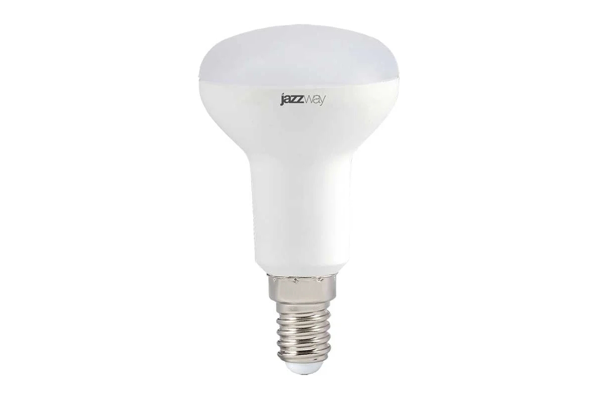 Лампа светодиодная JazzWay PLED-ECO-R50 5Вт 4000К белый E14 400лм 220-240В
