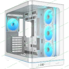 Корпус SAMA V62S, Midi-Tower, белый, 4 x 120 мм