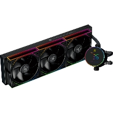 Система жидкостного охлаждения Thermalright Frozen Magic 360 Digital V2 ARGB Soc-AM5/AM4/1200/1700/1851 черный 4-pin 28dB Al LCD Ret (F-MAGIC-360-DIGITAL-BL-ARGB-V2)