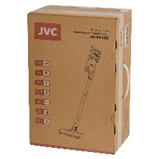 Пылесос вертикальный JVC JH-VS138 черный/бирюзовый, питание от аккумулятора, 250 Вт, уборка сухая, пылесборник 1,2 л, работа от АКБ max 50 мин.