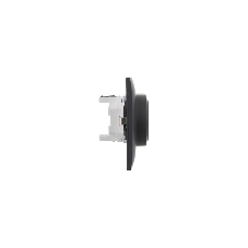Розетка 2-местная IEK SKANDY SK-R08G (SK-R21-16-K53-F) с заземлением, без защитных шторок 16А в сборе, графит