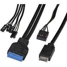 Компьютерный корпус Miditower ExeGate XP-332UC-UNS450 (ATX, БП UNS450 с вент. 12см, 2хUSB 3.0/1хTypeC, аудио, черный)