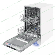 Встраиваемая посудомоечная машина Maunfeld MLP4249G02, серебристый, 44.8 см, 9 компл., 49 дБ, класс A++