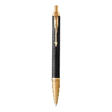Ручка шариковая Parker IM Premium K323 (CW1931667) Black GT, M, синие чернила, подарочная коробка