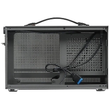 Компьютерный корпус без блока питания PCCooler I100 PRO MESH GY, Mesh Compact, серый, SPCC, no fans ITX 60/300/SFX PSU support; 1x2.5