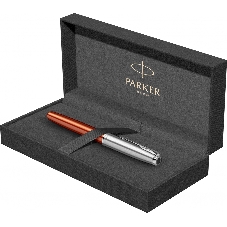 Ручка перьевая Parker Sonnet Essentials SB F545 (CW2169228) LaqOrange CT, F, сталь нержавеющая, подарочная коробка