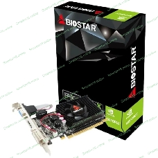 Видеокарта Biostar PCI-E G210-1Gb D3 LP NVIDIA GeForce 210 1Gb 64bit DDR3 589/1333 DVIx1 HDMIx1 CRTx1 Ret low profile