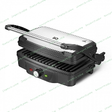 Гриль электрический BQ GR3006, черный/стальной