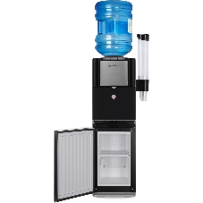 Кулер для воды Aqua Work QRB-84В, верхняя загрузка, нагрев 90 °С, охлаждение 7 °С, черный