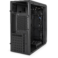 Компьютерный корпус Miditower ExeGate XP-332UC-UNS450 (ATX, БП UNS450 с вент. 12см, 2хUSB 3.0/1хTypeC, аудио, черный)