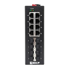 Коммутатор EKF TSX-U-8GX/SFP-8GT, 8×1 Гбит/с + 8×1 Гбит/с SFP, неуправляемый