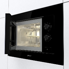 Микроволновая печь Gorenje BM201EG1BG 20 л, 800 Вт, черный (встраиваемая)