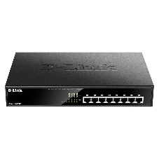 Коммутатор D-Link DGS-1008MP/A2A/B1A, 8×1 Гбит/с, неуправляемый
