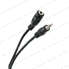 Кабель удлинительный Telecom 3.5 Jack (M) - 3.5 Jack (F), стерео, аудио, 2м