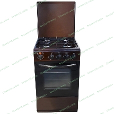 Плита комбинированная Cezaris ПГЭ 1000-13 коричневый, конфорок 4 газовых, духовка 41 л, 50 см x 85 см x 50 см