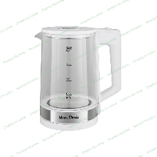 Чайник электрический Happy Panda HP-2700W 2 л, стекло, точечн. подсв