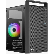 Компьютерный корпус MiniTower Aerocool/Formula CS-109-G-BK-v1 (mATX, USB3x1, USB2x2, 120мм RGb fan, без БП) (4711099472376)