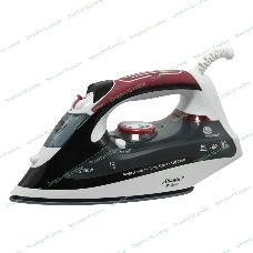 Утюг Atlanta ATH-5493 черный/белый/красный, 2000 Вт, 32 г/мин, 86 г/мин, 200 мл