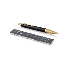 Ручка шариковая Parker IM Premium K323 (CW1931667) Black GT, M, синие чернила, подарочная коробка