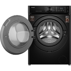 Стиральная машина Weissgauff WM 59411 Direct Drive Inverter Steam Matt Black черная, загрузка фронтальная 11кг, 1400 об/мин., класс: A+++