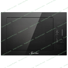 Встраиваемая микроволновая печь MONSHER, ВхШхГ 385х595х367, объем 25 л, мощность 850 Вт, 5 уровней мощности, гриль, 8 автоматических программ, размораживание, сенсорное управление, цвет черный