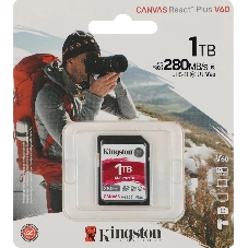 Флеш карта SDXC Kingston SDR2V6/1Tb Canvas React Plus w/o adapter 1Tb