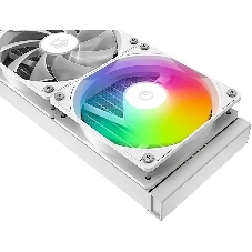 Система жидкостного охлаждения ID-Cooling SL240 XE ARGb белый 120мм алюминий+медь 1800rpm 30db 4-pin 300W