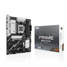 Материнская плата ASUS PRIME B850-PLUS, AM5, AMD B850, 4xDDR5, 4xSATA, 3xM.2, 1xPCIe 5.0 x16, 1xPCIe 4.0 x16, 1xDP, 1xHDMI, 1x2.5Gb LAN, 4xUSB-A 10Gbps, 1xUSB-C 10Gbps, 2xUSB-A 5Gbps, 2xUSB-A 2.0, 3x3.5 мм, 7.1, ATX