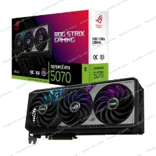 Видеокарта ASUS RTX 5070 ROG STRIX OC 12Gb GDDR7 192bit 3xDP 2xHDMI 3FAN RTL ROG-STRIX-RTX 5070-O12G-GAMING