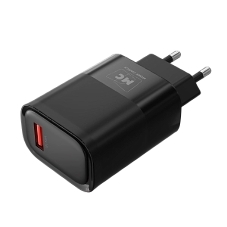 Сетевое зарядное устройство MORE CHOICE (4620202553386) NC09 1USB 3.0A QC3.0 15W, черный