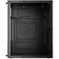 Компьютерный корпус CBR mATX Minitower V861, без БП, 2хUSB 2.0, HD Audio+Mic, черный PCC-MATX-V861-WPSU