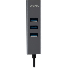 Сетевой адаптер Gigabit Ethernet Digma DLA-GEUCH3 USB 3.0