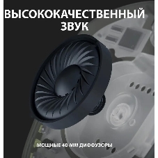 Гарнитура Logitech G435 чёрный/жёлтый, беспроводная, Bluetooth/USB, до 18 ч