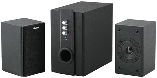 Акустическая система Sven SPS-820 2.1 черный 38Вт
