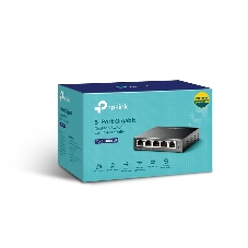 Коммутатор TP-Link TL-SG1005LP, 4×1 Гбит/с PoE+ + 1×1 Гбит/с Uplink, неуправляемый